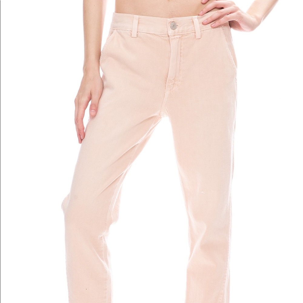AMO Pink Slouch Trouser Jeans